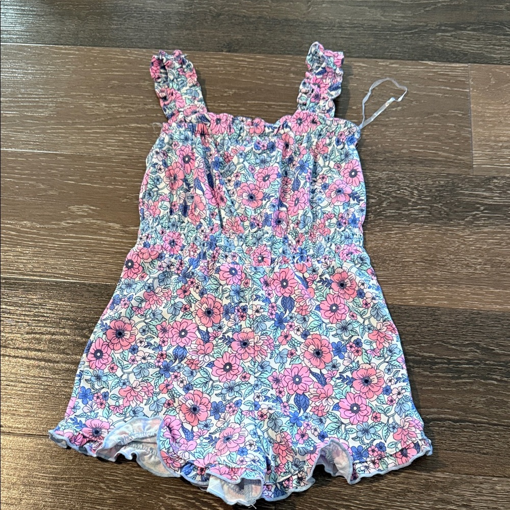 Floral Kids Romper